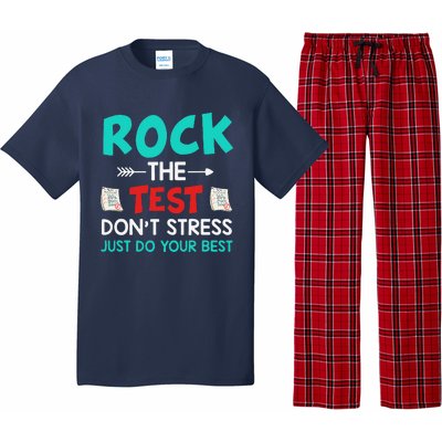 Test Day Do Your Best State Testing Teacher Student Pajama Set