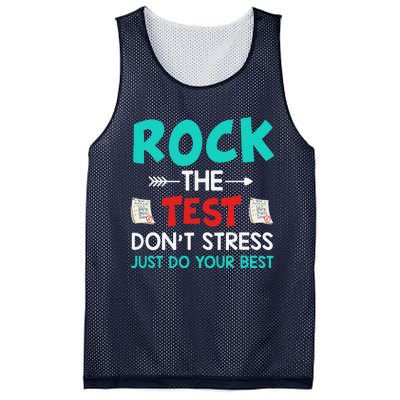 Test Day Do Your Best State Testing Teacher Student Mesh Reversible Basketball Jersey Tank