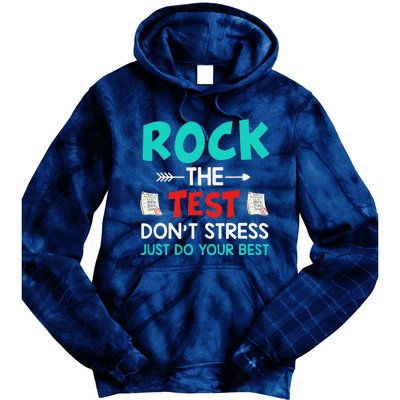 Test Day Do Your Best State Testing Teacher Student Tie Dye Hoodie