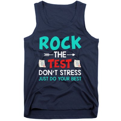 Test Day Do Your Best State Testing Teacher Student Tank Top