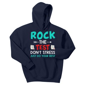 Test Day Do Your Best State Testing Teacher Student Kids Hoodie