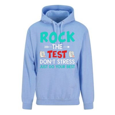 Test Day Do Your Best State Testing Teacher Student Unisex Surf Hoodie