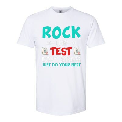 Test Day Do Your Best State Testing Teacher Student Softstyle CVC T-Shirt