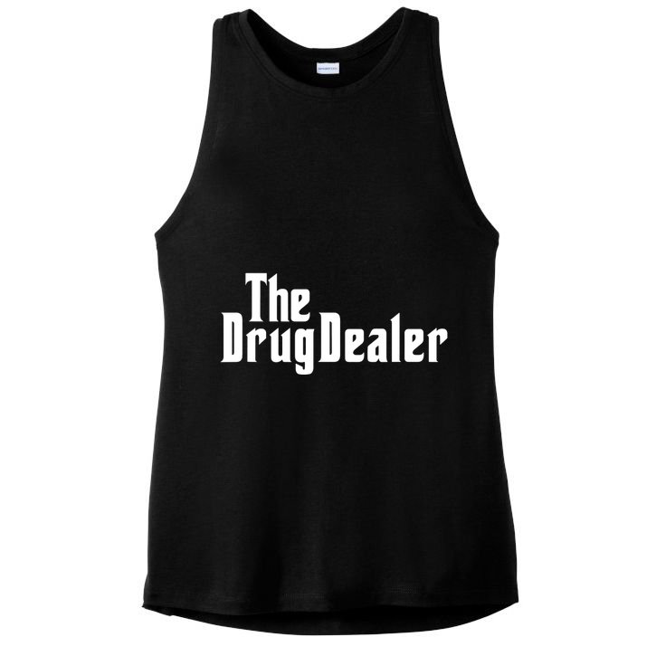 The Drug Dealer Funny Pharmacist Halloween Costume Herbalist Ladies PosiCharge Tri-Blend Wicking Tank