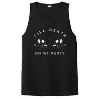 Till Death Do We Party Bride Skull Bachelorette PosiCharge Competitor Tank