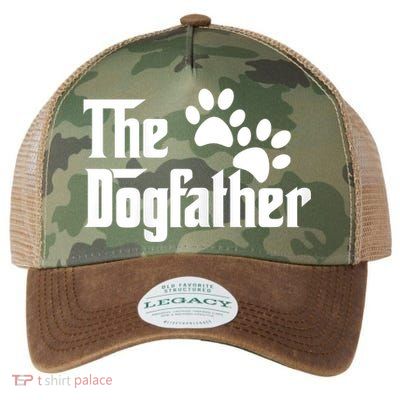 The Dogfather Dog Father Pet Owner Legacy Tie Dye Trucker Hat