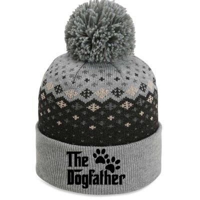 The Dogfather Dog Father Pet Owner The Baniff Cuffed Pom Beanie