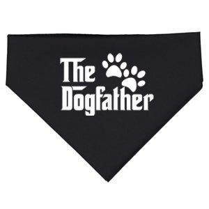 The Dogfather Dog Father Pet Owner USA-Made Doggie Bandana