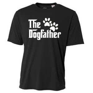 The Dogfather Dog Father Pet Owner Cooling Performance Crew T-Shirt