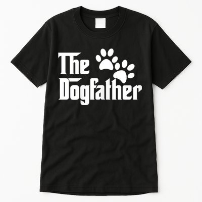The Dogfather Dog Father Pet Owner Tall T-Shirt