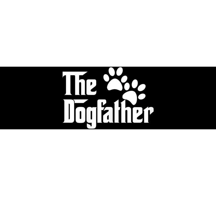 The Dogfather Dog Father Pet Owner Bumper Sticker