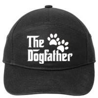 The Dogfather Dog Father Pet Owner 7-Panel Snapback Hat