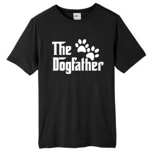 The Dogfather Dog Father Pet Owner Tall Fusion ChromaSoft Performance T-Shirt