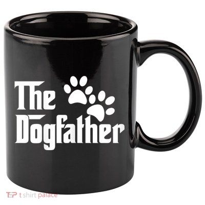 The Dogfather Dog Father Pet Owner 11oz C Handle Ceramic Mug