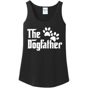 The Dogfather Dog Father Pet Owner Ladies Essential Tank