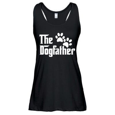 The Dogfather Dog Father Pet Owner Ladies Essential Flowy Tank