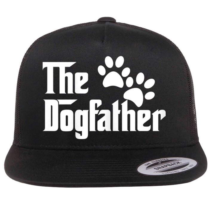 The Dogfather Dog Father Pet Owner Flatbill Hat