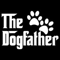 The Dogfather Dog Father Pet Owner Flatbill Hat
