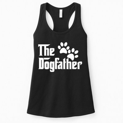 The Dogfather Dog Father Pet Owner Womens Tank Top