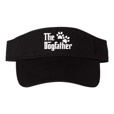 The Dogfather Dog Father Pet Owner Valucap Bio-Washed Visor