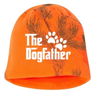 The Dogfather Dog Father Pet Owner Kati - Camo Knit Beanie