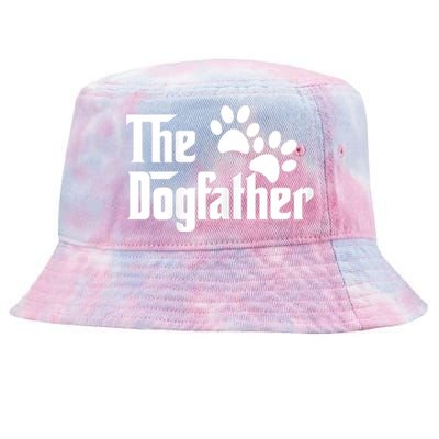 The Dogfather Dog Father Pet Owner Tie-Dyed Bucket Hat