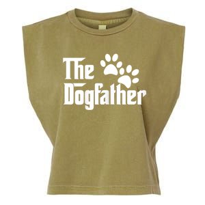 The Dogfather Dog Father Pet Owner Garment-Dyed Women's Muscle Tee