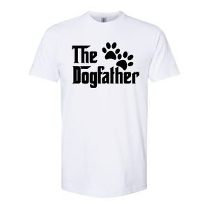 The Dogfather Dog Father Pet Owner Softstyle CVC T-Shirt