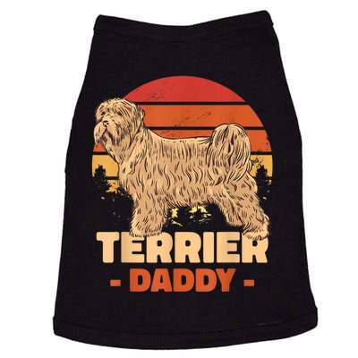 Terrier Dog Dad For Fathersday For All Father Doggie Tank