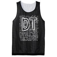 Typography Designs Dyslexia Therapist Nurse Mesh Reversible Basketball Jersey Tank