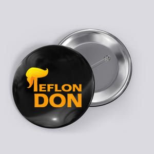 Teflon Don Donald Trump Hair Button