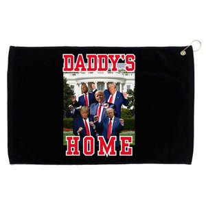 Trump Dance DaddyS Home Trump Dancing At White House Funny Grommeted Golf Towel