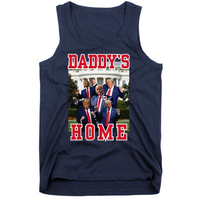 Trump Dance DaddyS Home Trump Dancing At White House Funny Tank Top