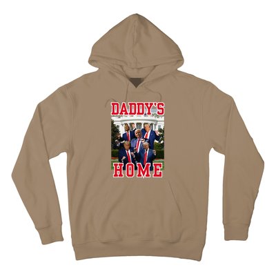 Trump Dance DaddyS Home Trump Dancing At White House Funny Hoodie