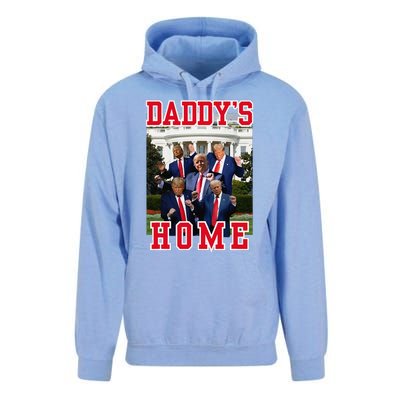 Trump Dance DaddyS Home Trump Dancing At White House Funny Unisex Surf Hoodie