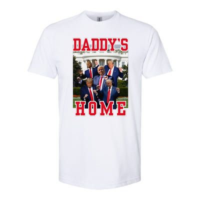 Trump Dance DaddyS Home Trump Dancing At White House Funny Softstyle CVC T-Shirt