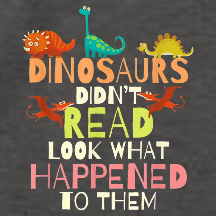 Teacher Dinosaurs Didn't Read Look What Happened To Them Vector Backpack