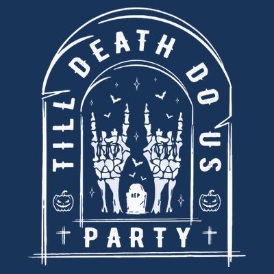 Till Death Do Us Party For Bachelor Halloween Gifts T-Shirt