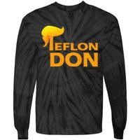 Teflon Don Donald Trump Hair Tie-Dye Long Sleeve Shirt