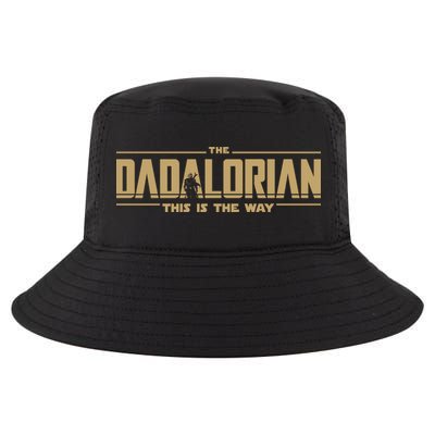 The Dad Dadalorian Retro Vintage This Is The Way Cool Comfort Performance Bucket Hat