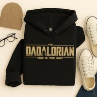 The Dad Dadalorian Retro Vintage This Is The Way Hoodie
