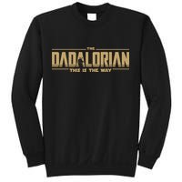 The Dad Dadalorian Retro Vintage This Is The Way Sweatshirt