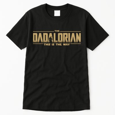 The Dad Dadalorian Retro Vintage This Is The Way Tall T-Shirt