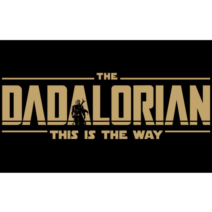 The Dad Dadalorian Retro Vintage This Is The Way Bumper Sticker