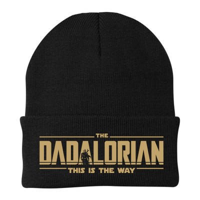The Dad Dadalorian Retro Vintage This Is The Way Beanie