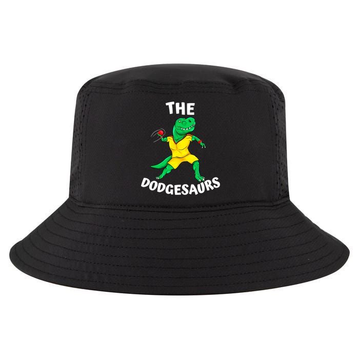 The Dodgesaurs Dodgeball Team Name Funny Dinosaur Dodgeball Cool Comfort Performance Bucket Hat