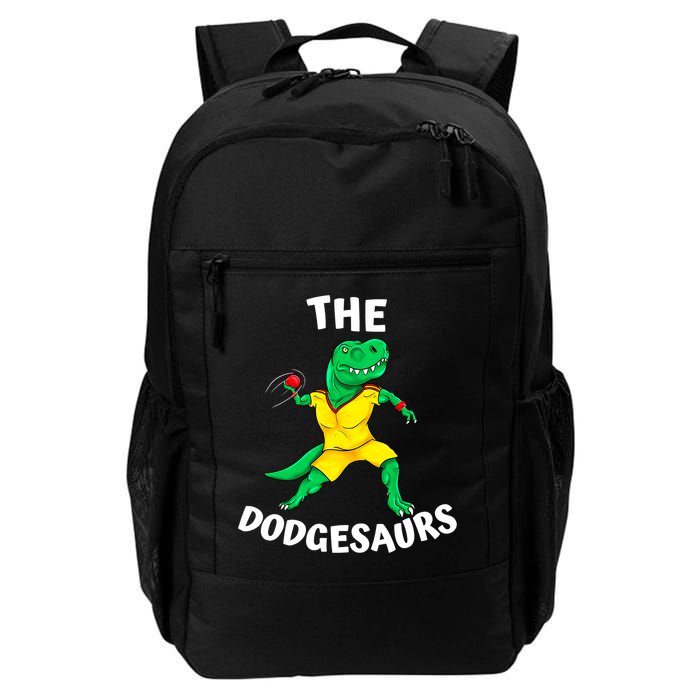 The Dodgesaurs Dodgeball Team Name Funny Dinosaur Dodgeball Backpack