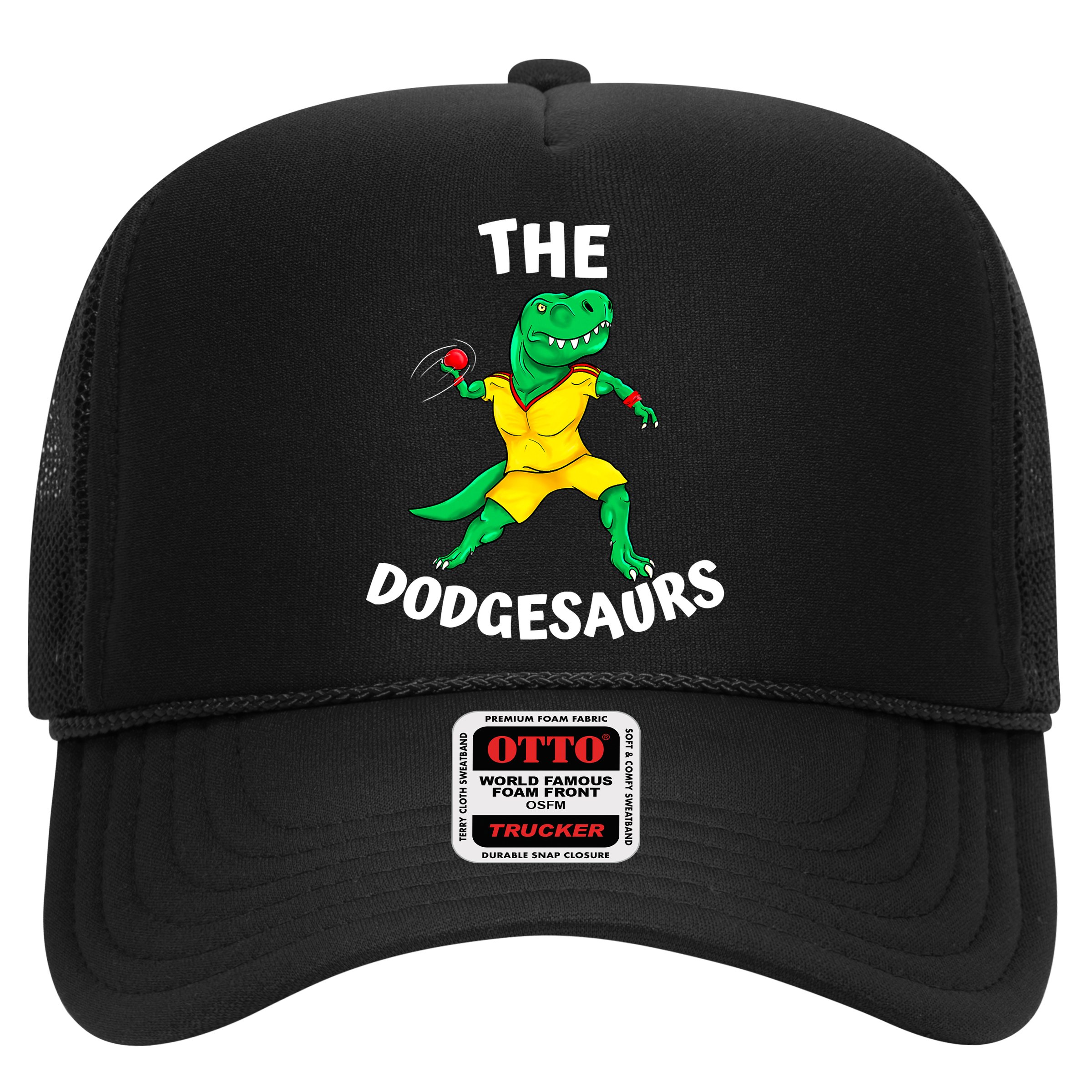 The Dodgesaurs Dodgeball Team Name Funny Dinosaur Dodgeball Hat