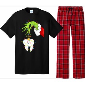 Tooth Dentist Dental Assistant Teeth Christmas Xmas Pajamas Pajama Set