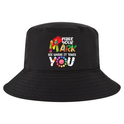 The Dot Day Make Your Mark See Where It Takes You Dot Cool Comfort Performance Bucket Hat